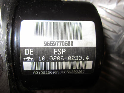 Citroen C5 Abs Pumpe Med OEM Nr. 9659770580 Fra Citroen Ophugger