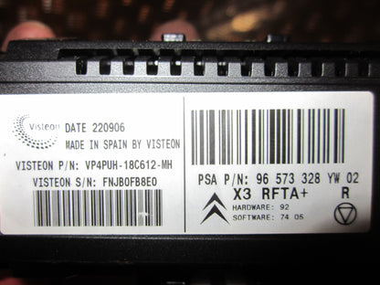 Citroen C5 Varmeregulering Med OEM Nr. Ophugger Fra Citroen Ophugger