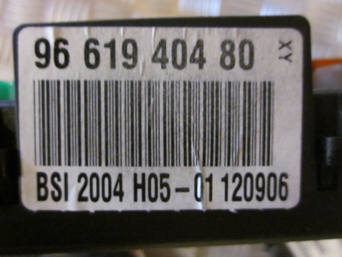 Citroen C5 Motorstyring - Motorstyreboks - Injection Elboks Med OEM Nr. Ophugger Fra Citroen Ophugger