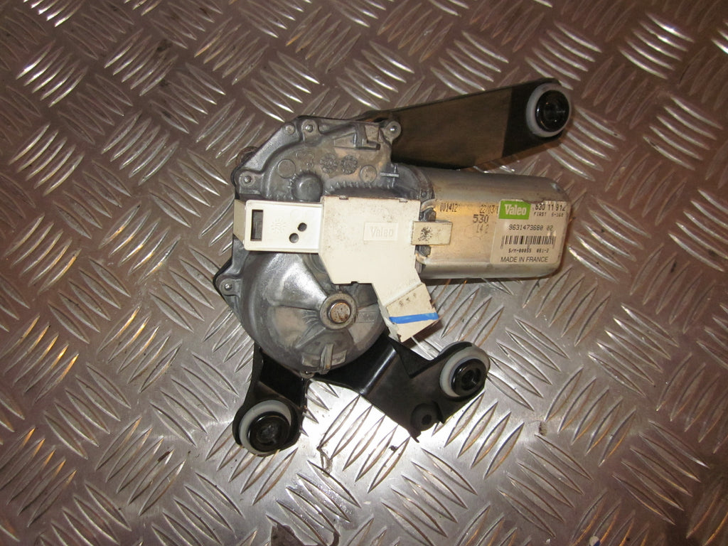 Citroen Xsara Picasso Bagrudevisker Motor Med OEM Nr. 9631473680 Fra Citroen Ophugger