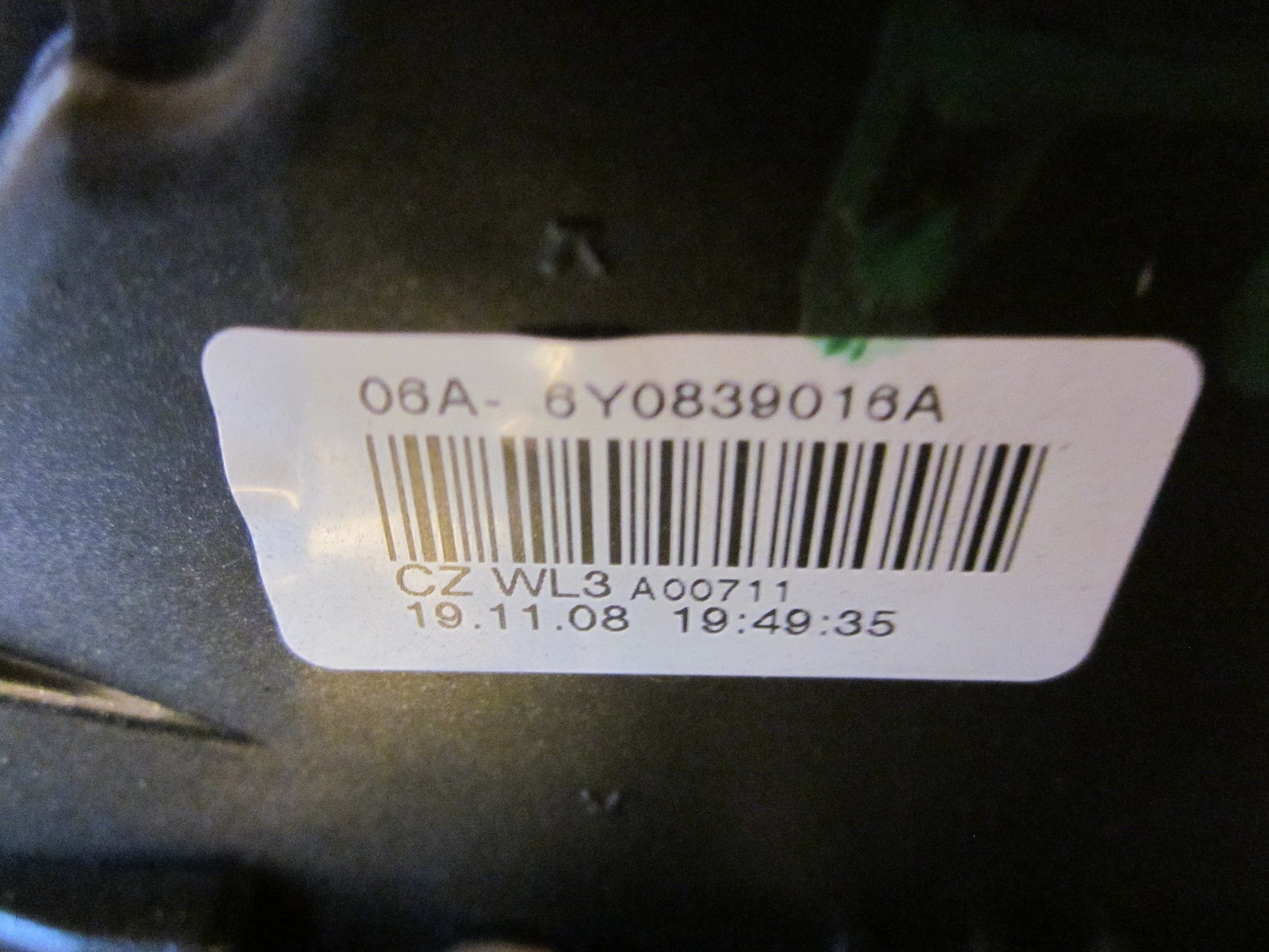 Skoda Fabia Dørlås Med OEM Nr. 5J0839016 Fra Skoda Ophugger