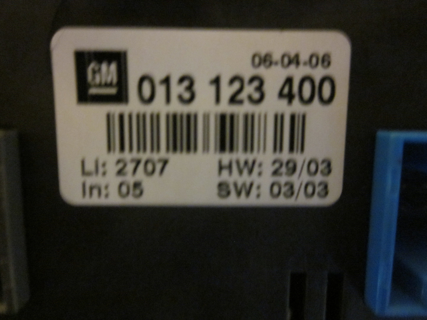 Opel Corsa C Varmeregulering Med OEM Nr. Ophugger Fra Opel Ophugger