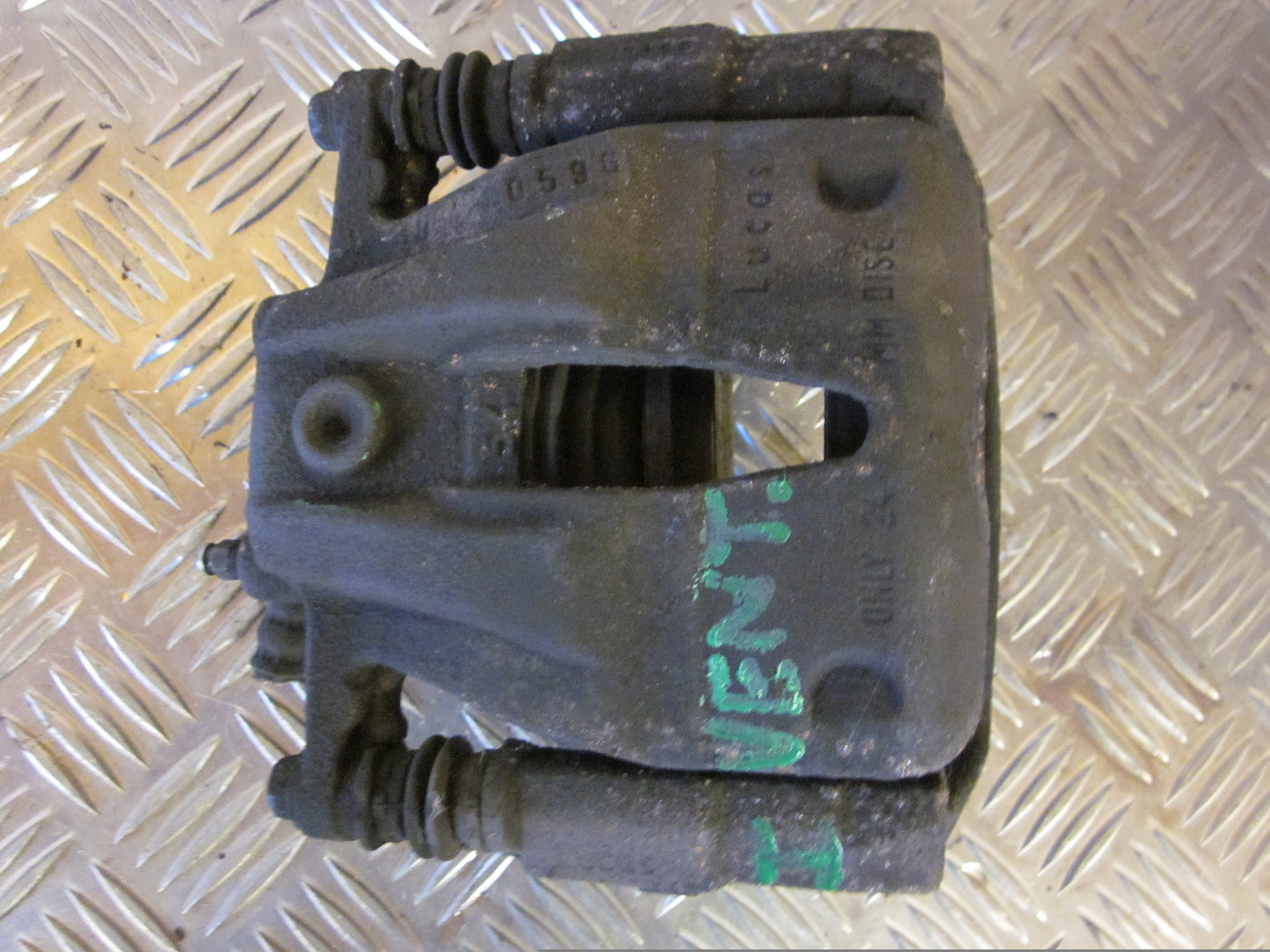 Opel Corsa C Bremsekaliber HF Med OEM Nr. Ophugger Fra Opel Ophugger