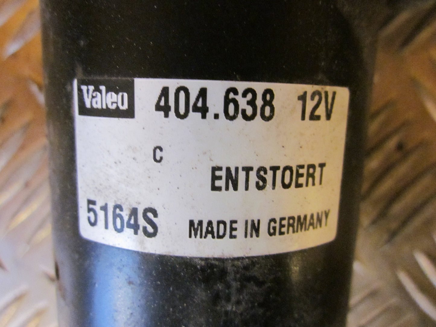 Peugeot 307 Viskermotor Med OEM Nr. Ophugger Fra Peugeot Ophugger