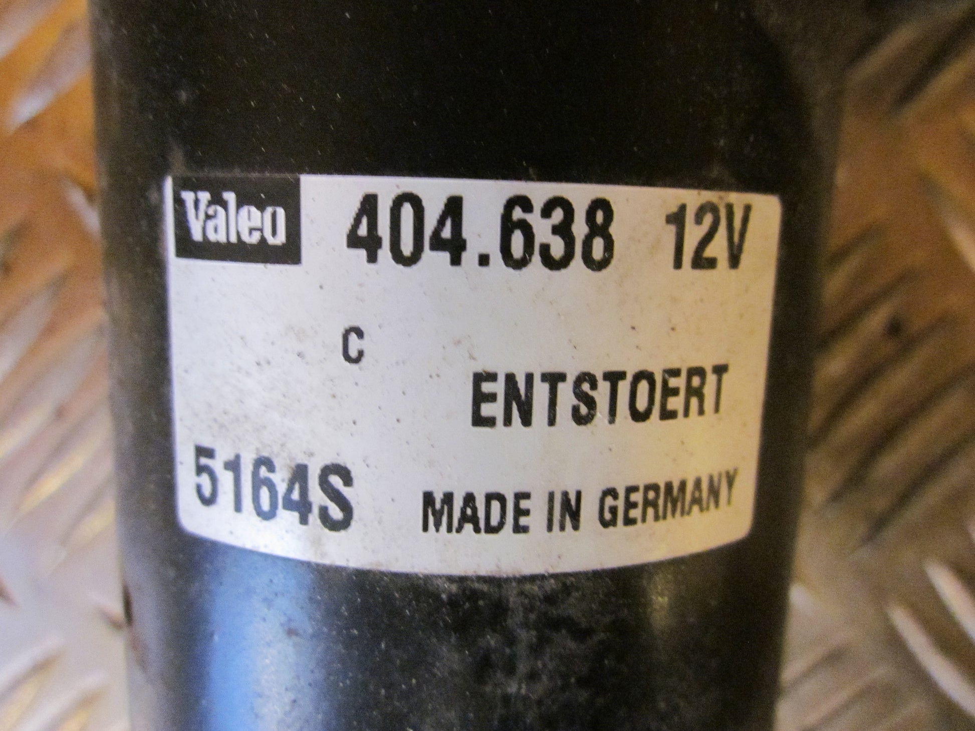 Peugeot 307 Viskermotor Med OEM Nr. Ophugger Fra Peugeot Ophugger