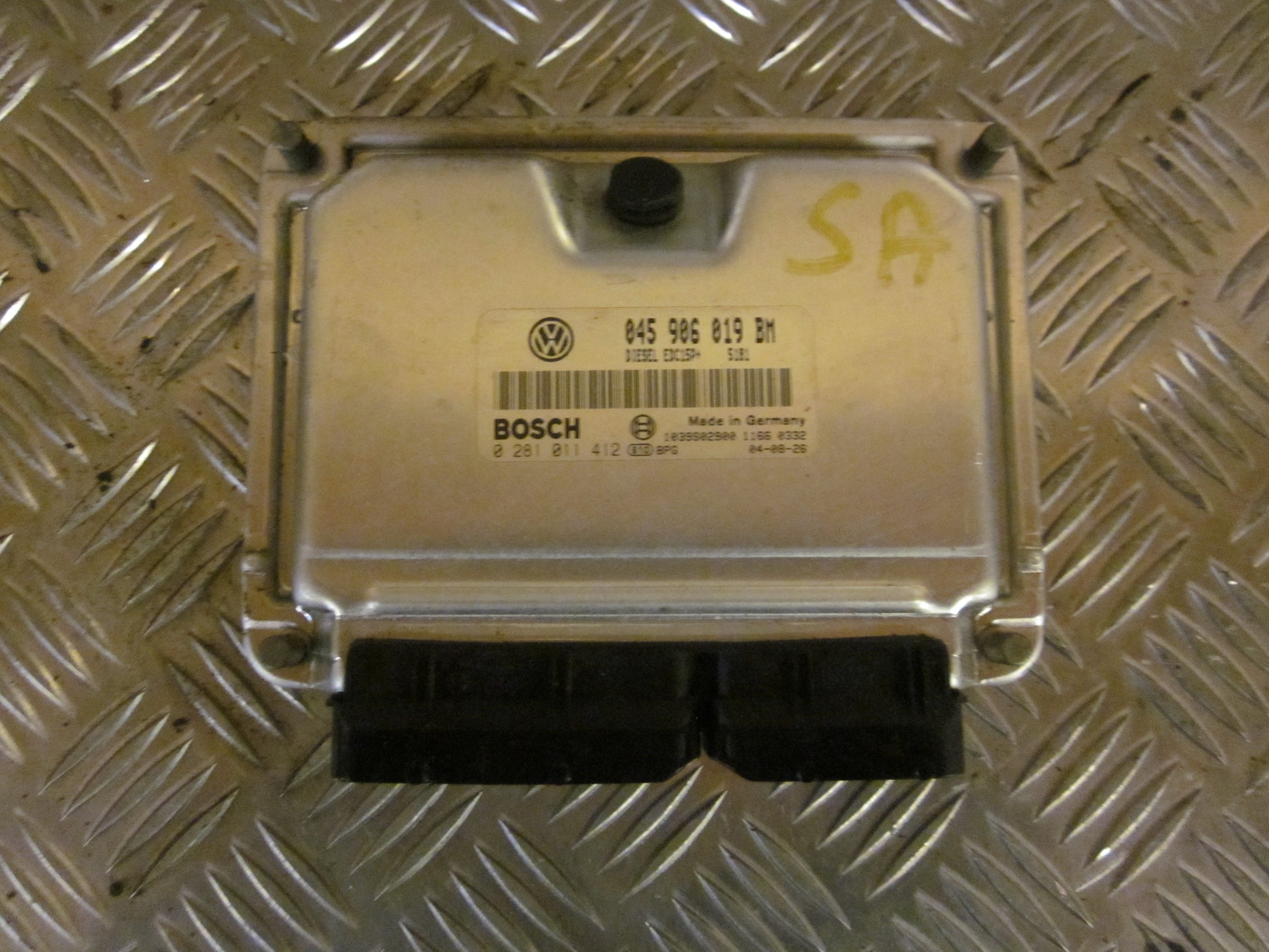 Skoda Fabia Motorstyring - Motorstyreboks - Injection Elboks Med OEM Nr. 045906019BM Fra Skoda Ophugger