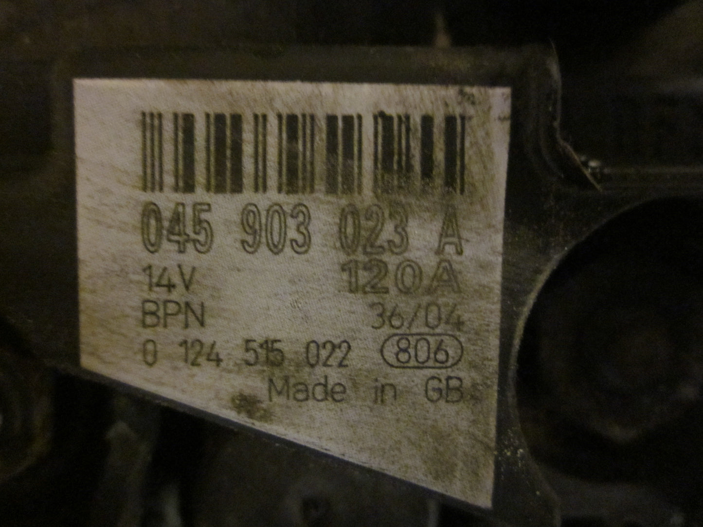 Skoda Fabia Benz/Brændstofpumpe El Med OEM Nr. 6Q0919050A Fra Skoda Ophugger