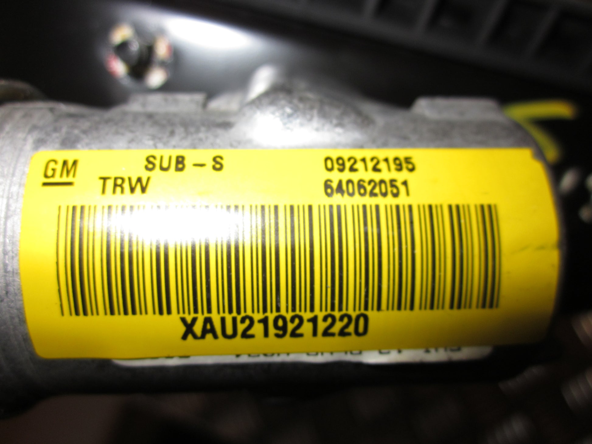 Opel Agila A Airbag Side Med OEM Nr. Ophugger Fra Opel Ophugger