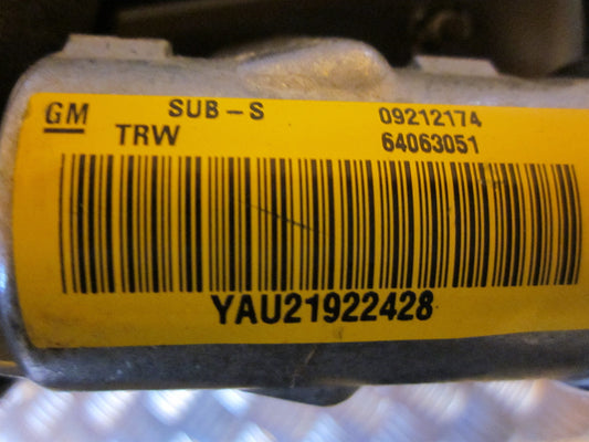 Opel Agila A Airbag Side Med OEM Nr. Ophugger Fra Opel Ophugger