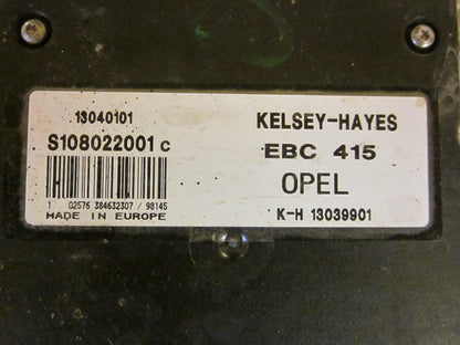 Opel Vectra B Abs Pumpe Med OEM Nr. 13040101 Fra Opel Ophugger