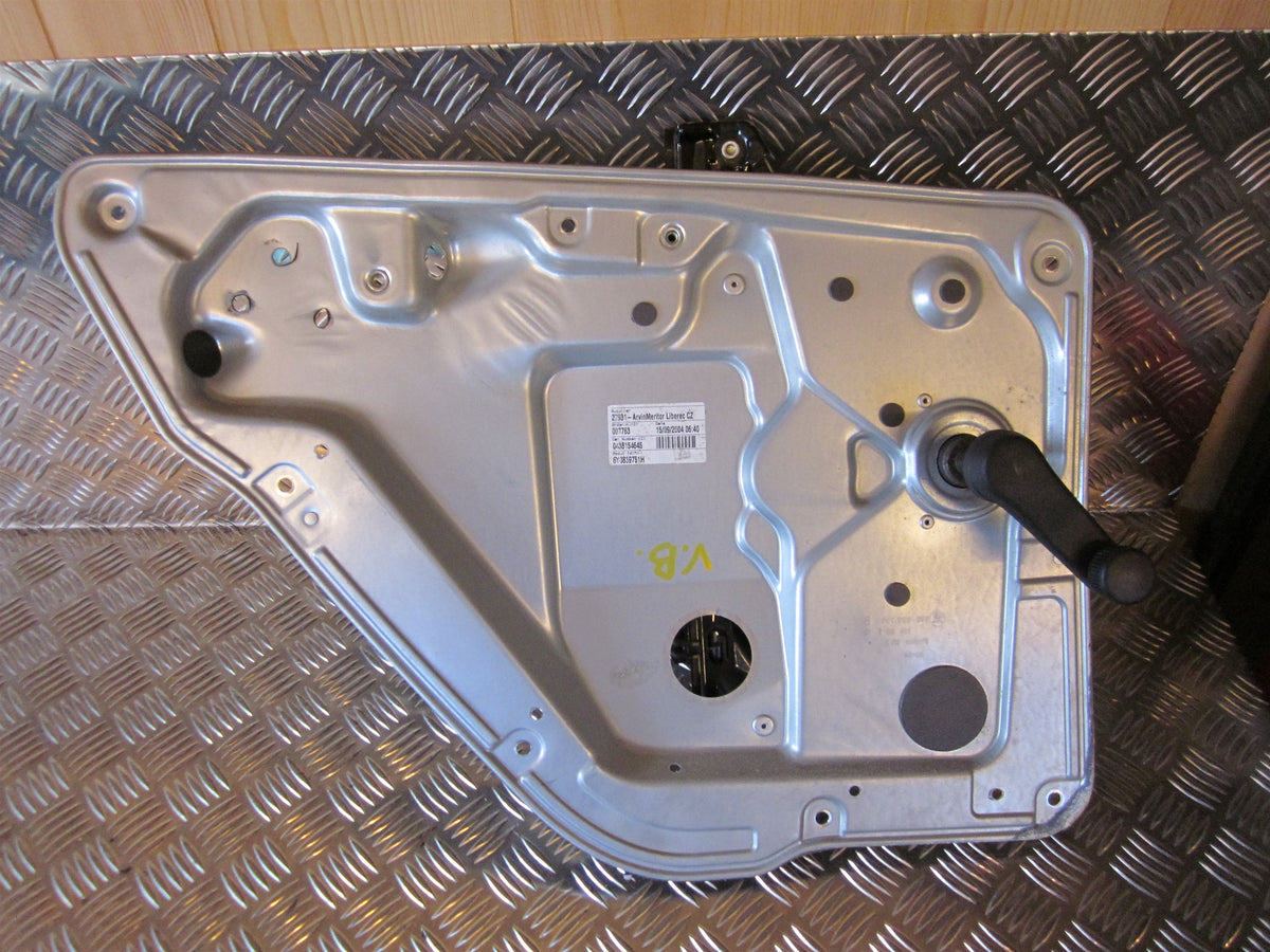 Skoda Fabia Rudemotor - Rudehejs Med OEM Nr. 6Y0839655 Fra Skoda Ophugger