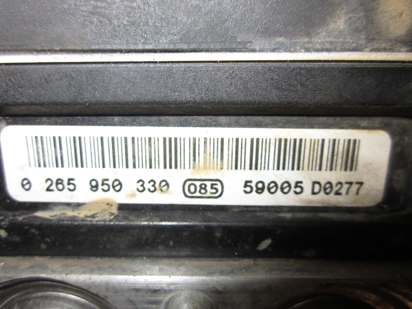 Peugeot Partner Abs Pumpe Med OEM Nr. 0265950330 Fra Peugeot Ophugger