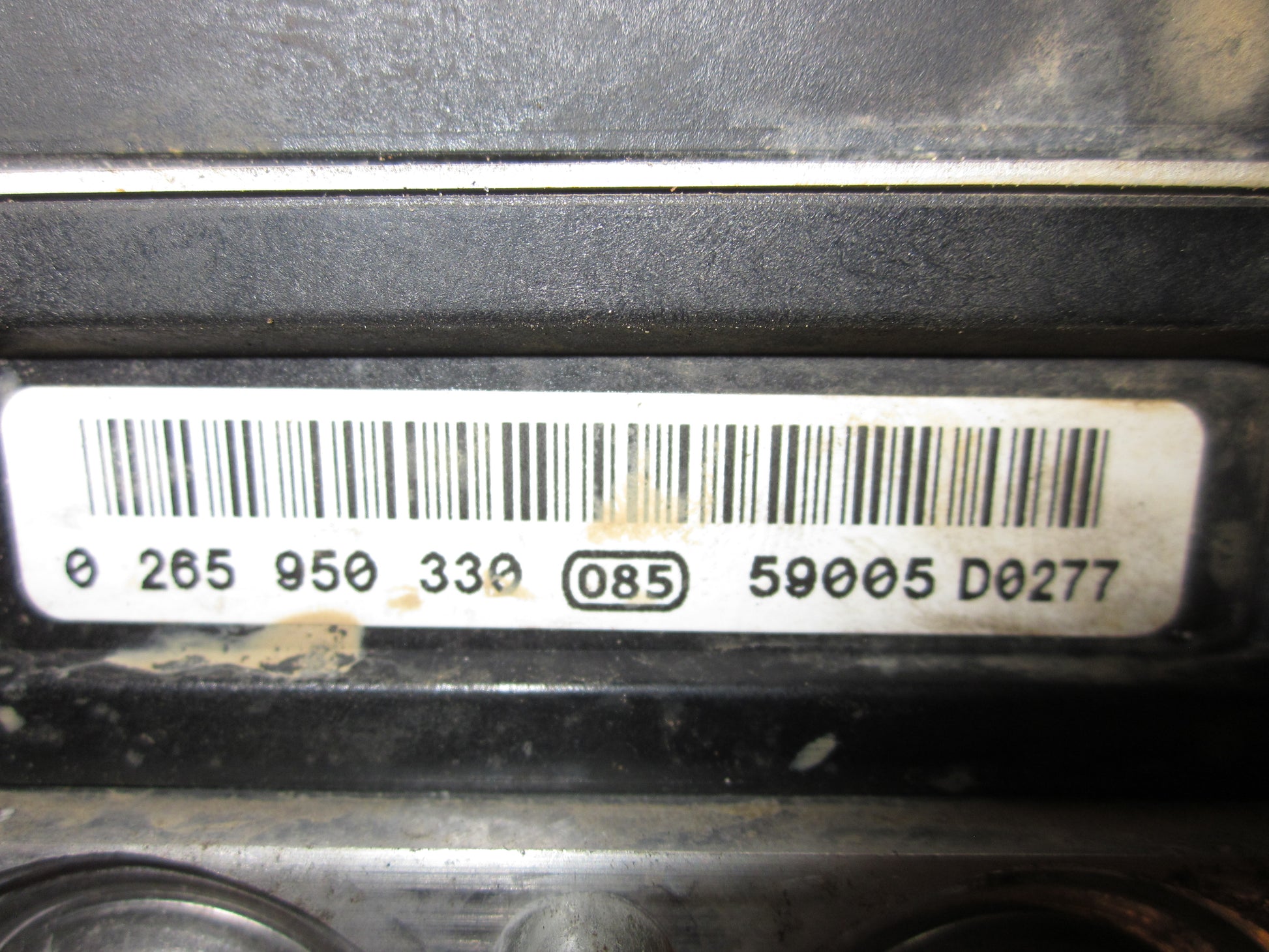 Peugeot Partner Abs Pumpe Med OEM Nr. 0265950330 Fra Peugeot Ophugger