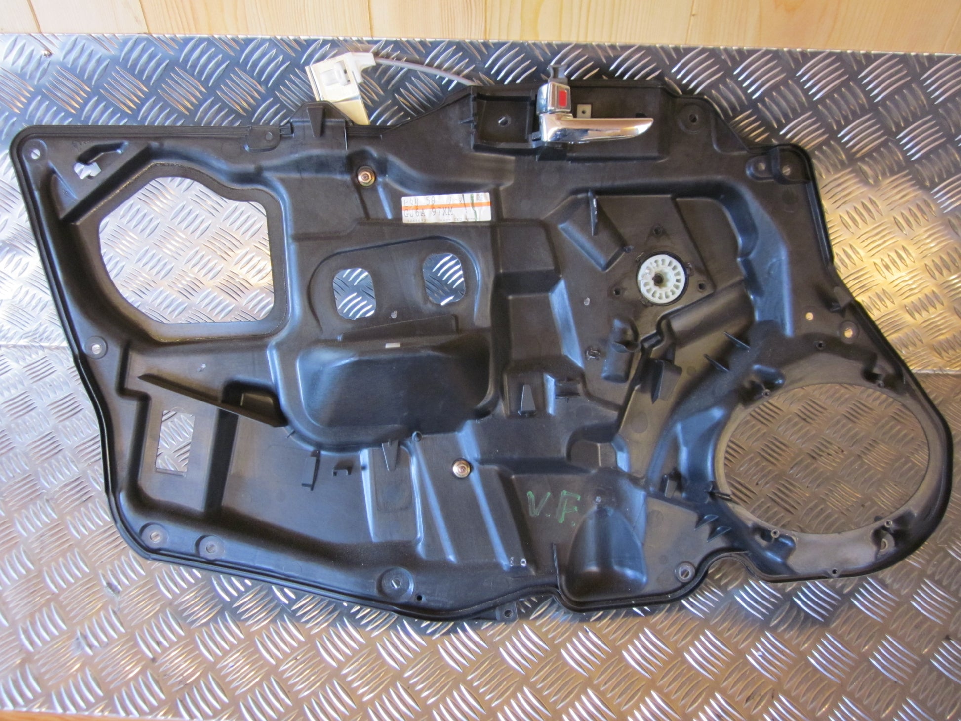 Mazda 6 GG/GY Rudemotor - Rudehejs Med OEM Nr. Ophugger Fra Mazda Ophugger