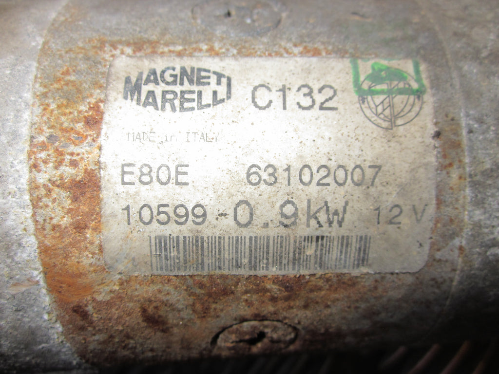 Fiat Brava Starter Med OEM Nr. 63102007 Fra Fiat Ophugger