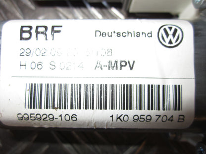 VW Touran 1T GP Rudemotor - Rudehejs Med OEM Nr. 1K0959704B Fra VW Ophugger