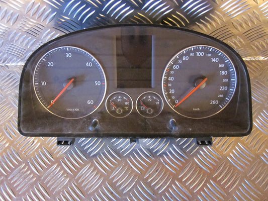 VW Touran 1T GP Speedometer - Instrument Med OEM Nr. 1T0920872A Fra VW Ophugger