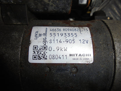 Fiat 500 Starter Med OEM Nr. 55193355 Fra Fiat Ophugger