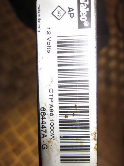 Peugeot 207 Varmeelement Med OEM Nr. Ophugger Fra Peugeot Ophugger