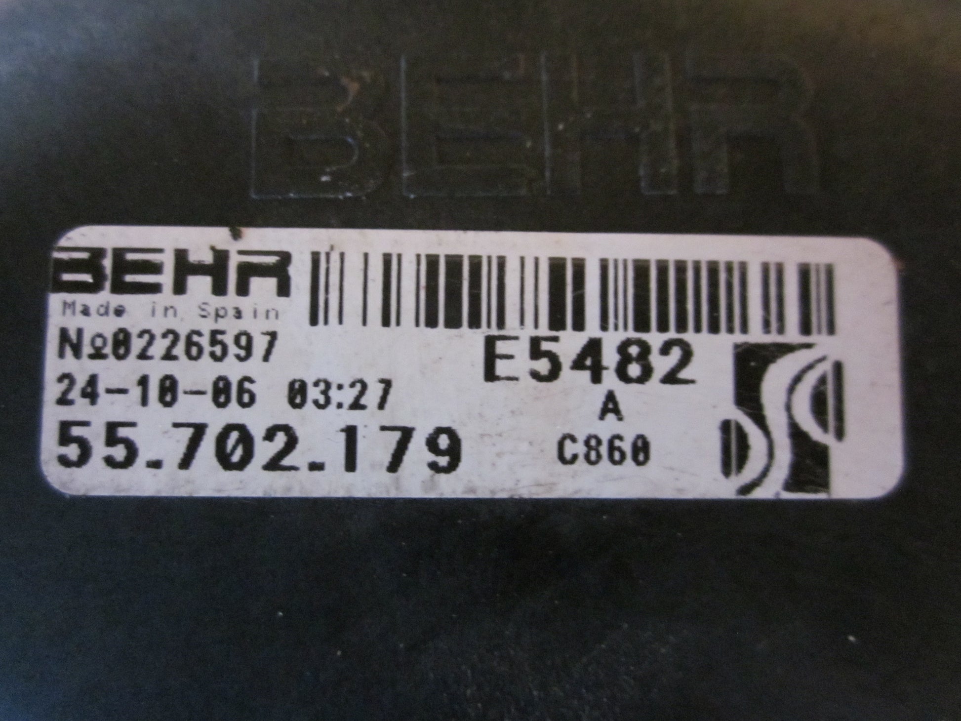 Fiat Grande Punto Kølerblæser El Med OEM Nr. Ophugger Fra Fiat Ophugger