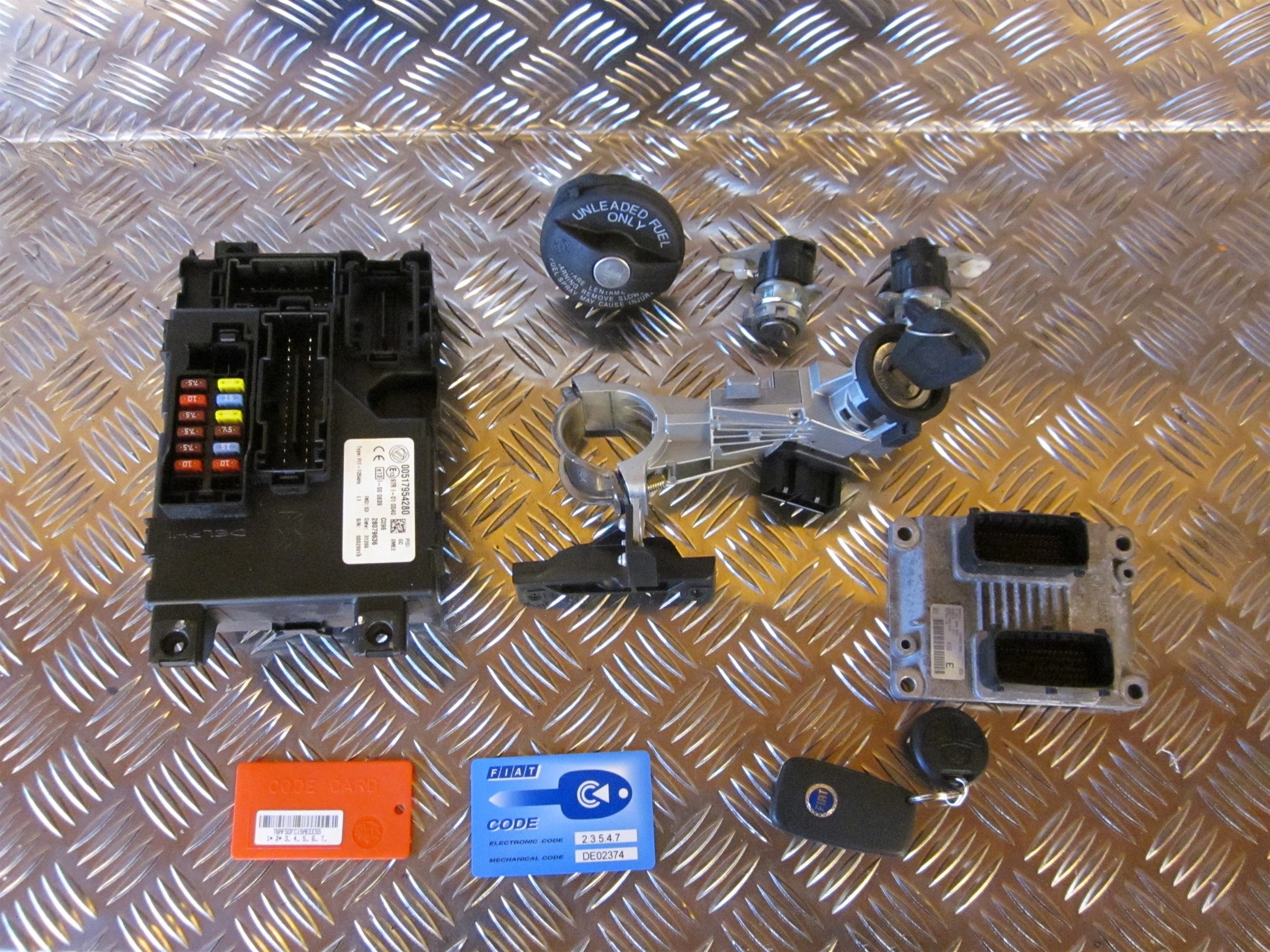 Fiat Grande Punto Startspærre Med OEM Nr. Ophugger Fra Fiat Ophugger