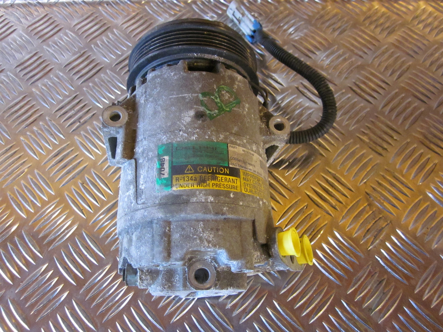 Opel Agila A Aircondition Pumpe Med OEM Nr. MODEL7048 Fra Opel Ophugger