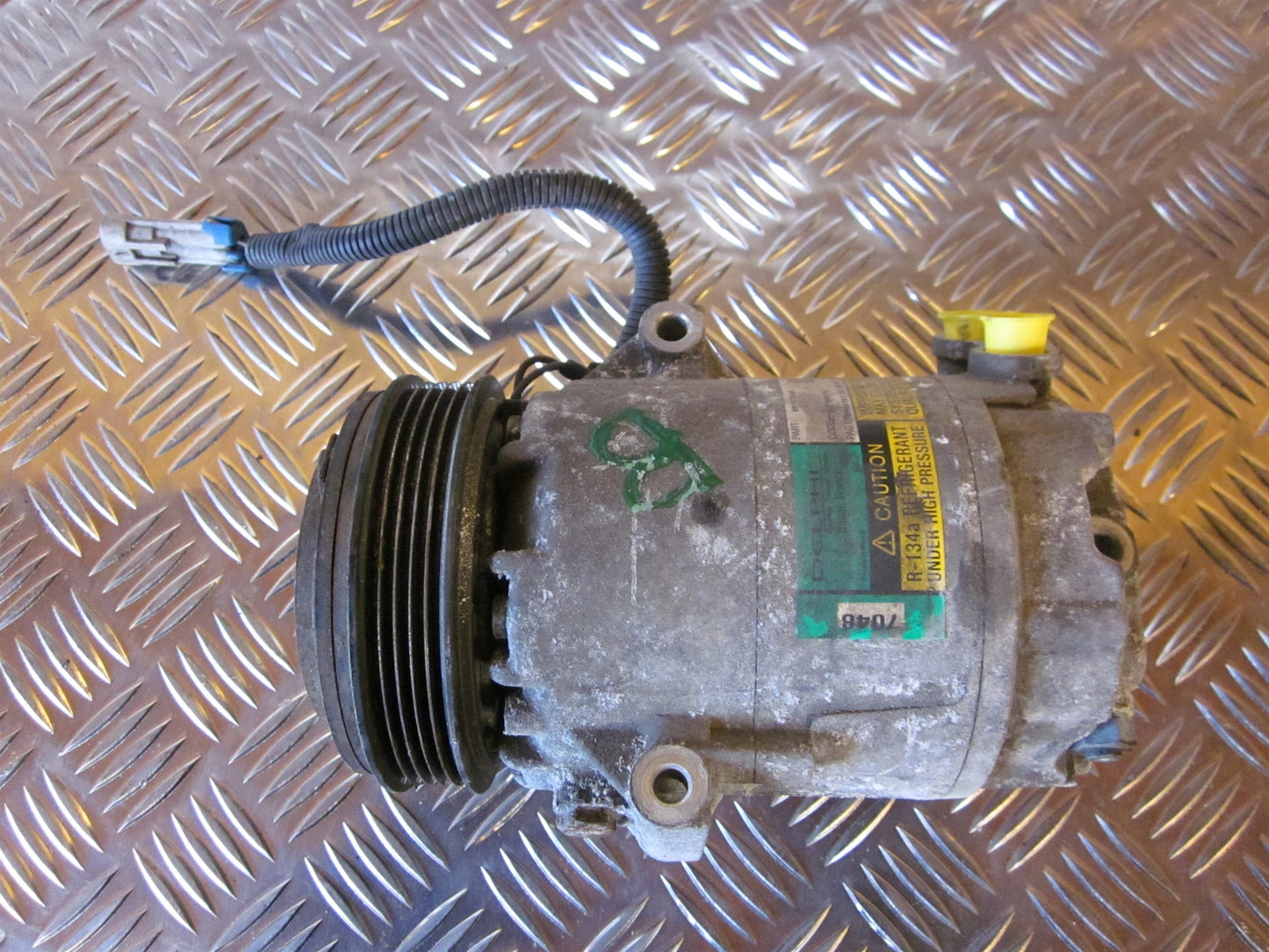 Opel Agila A Aircondition Pumpe Med OEM Nr. MODEL7048 Fra Opel Ophugger