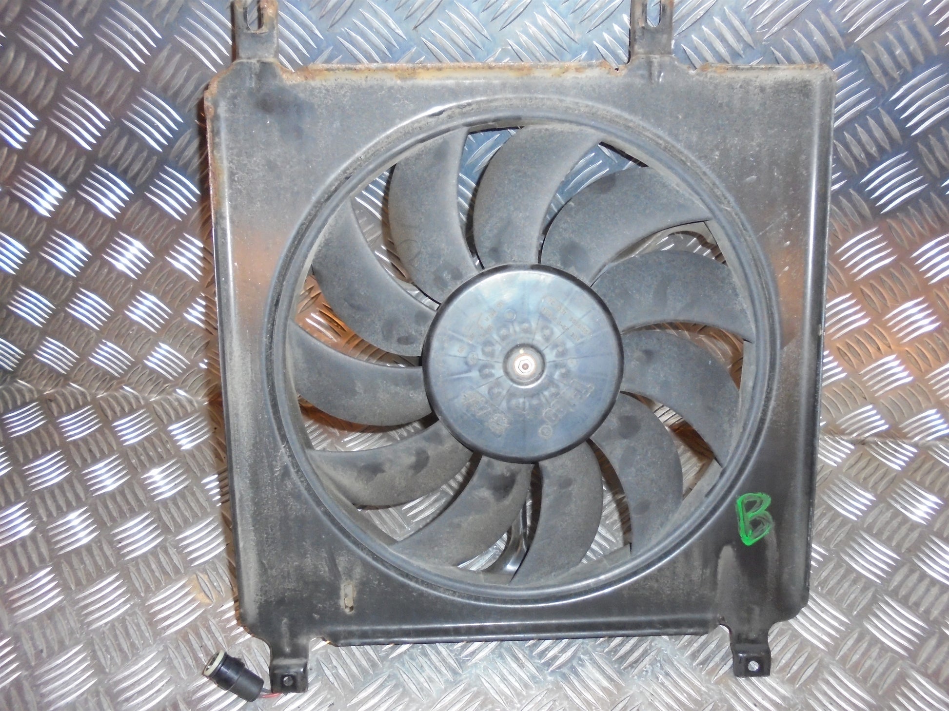Opel Agila A Kølerblæser El Med OEM Nr. Ophugger Fra Opel Ophugger