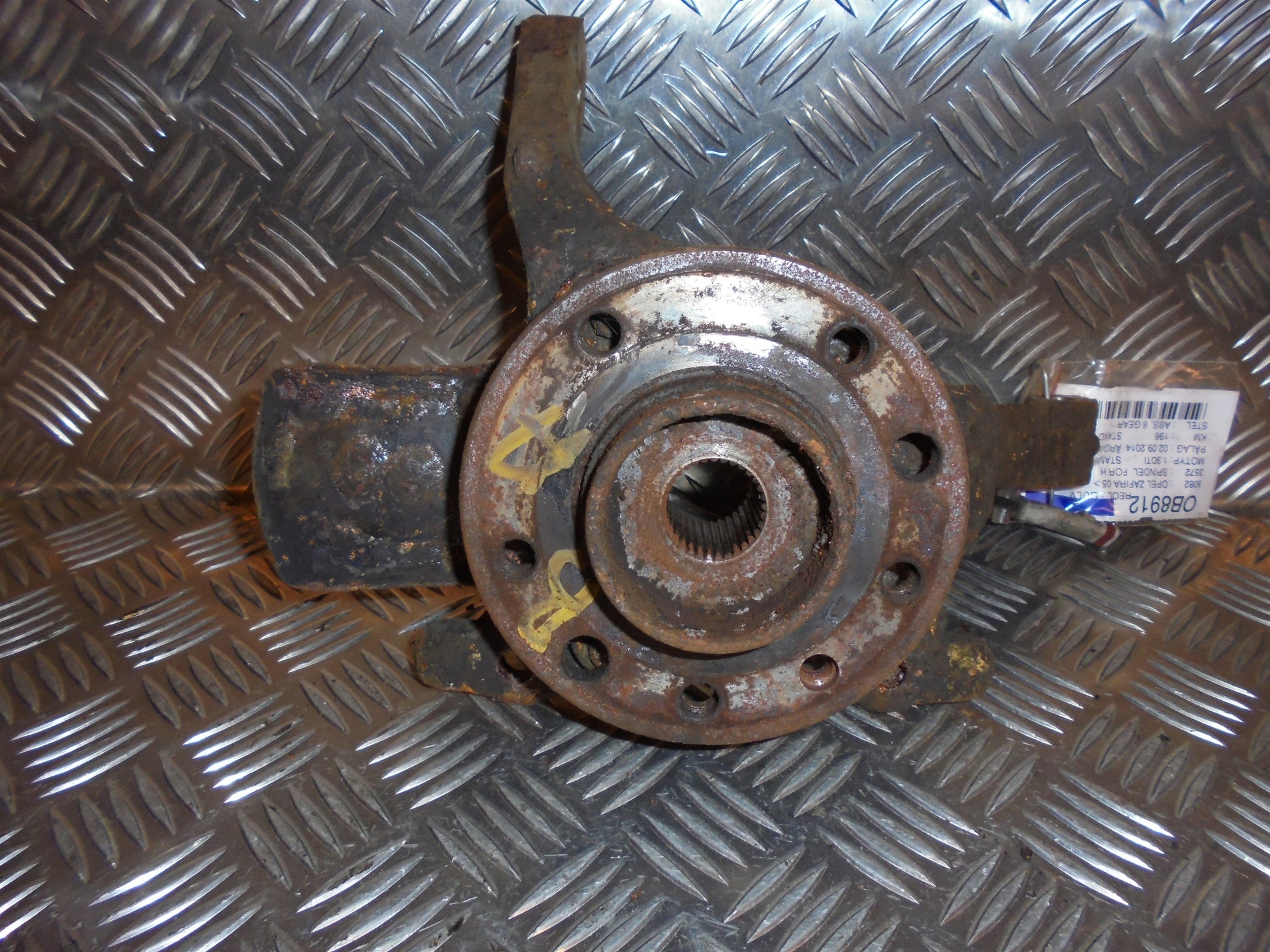 Opel Zafira B Spindel For H Med OEM Nr. Ophugger Fra Opel Ophugger