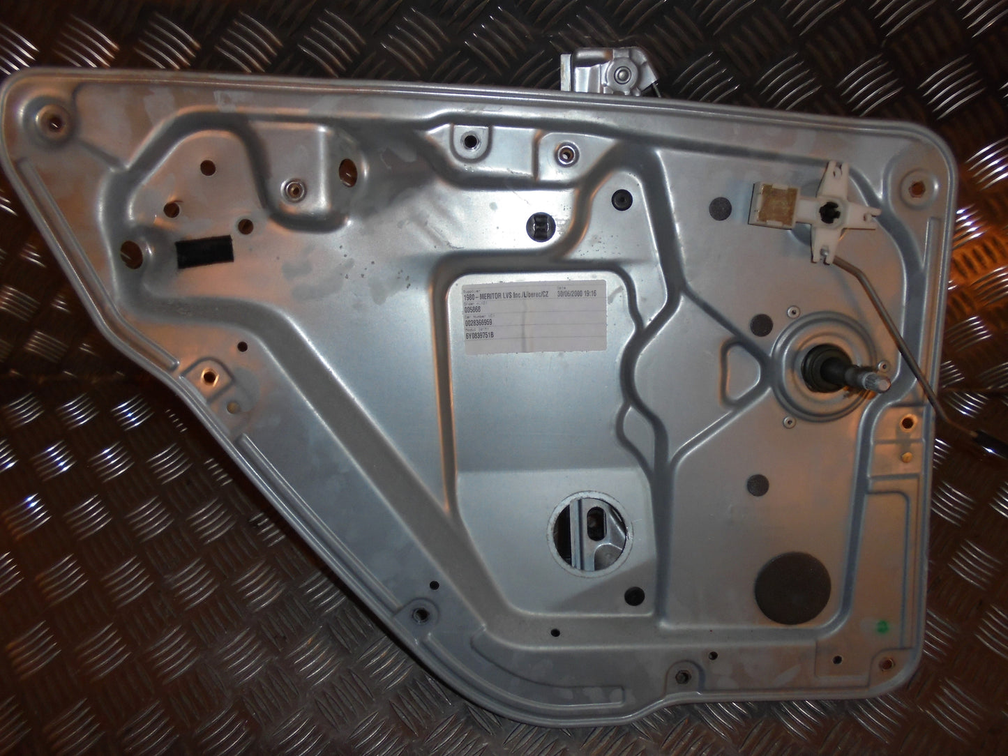 Skoda Fabia Rudemotor - Rudehejs Med OEM Nr. 6Y0839655 Fra Skoda Ophugger