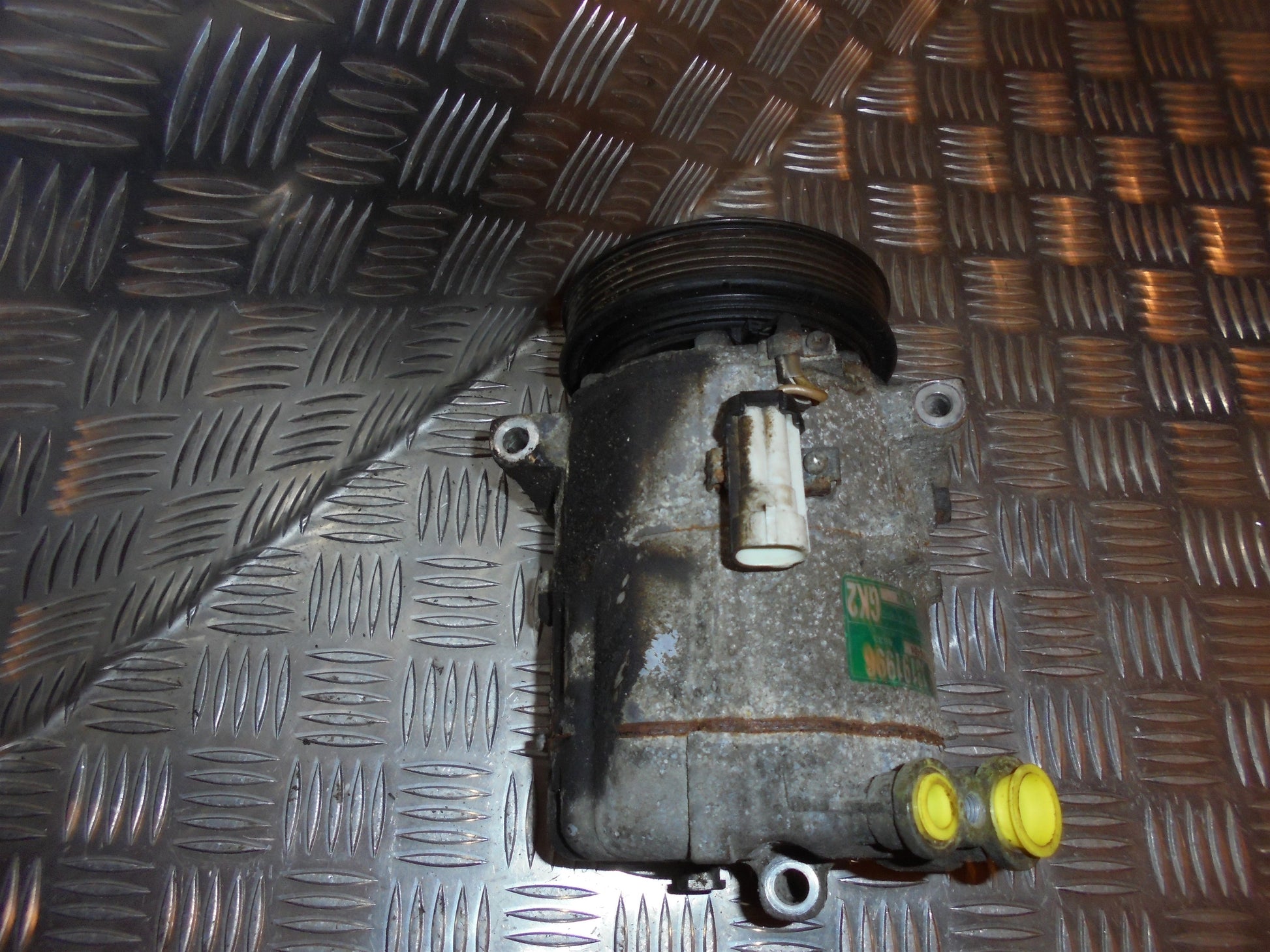 Opel Vectra C Aircondition Pumpe Med OEM Nr. 13191996 Fra Opel Ophugger