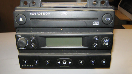 Ford Fusion 1 Radio M/Cd Med OEM Nr. 4500RDS Fra Ford Ophugger