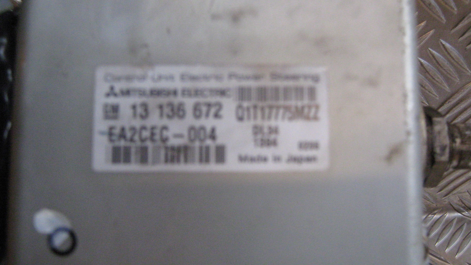 Opel Combo C Ratstamme M/El-Servo Med OEM Nr. Ophugger Fra Opel Ophugger