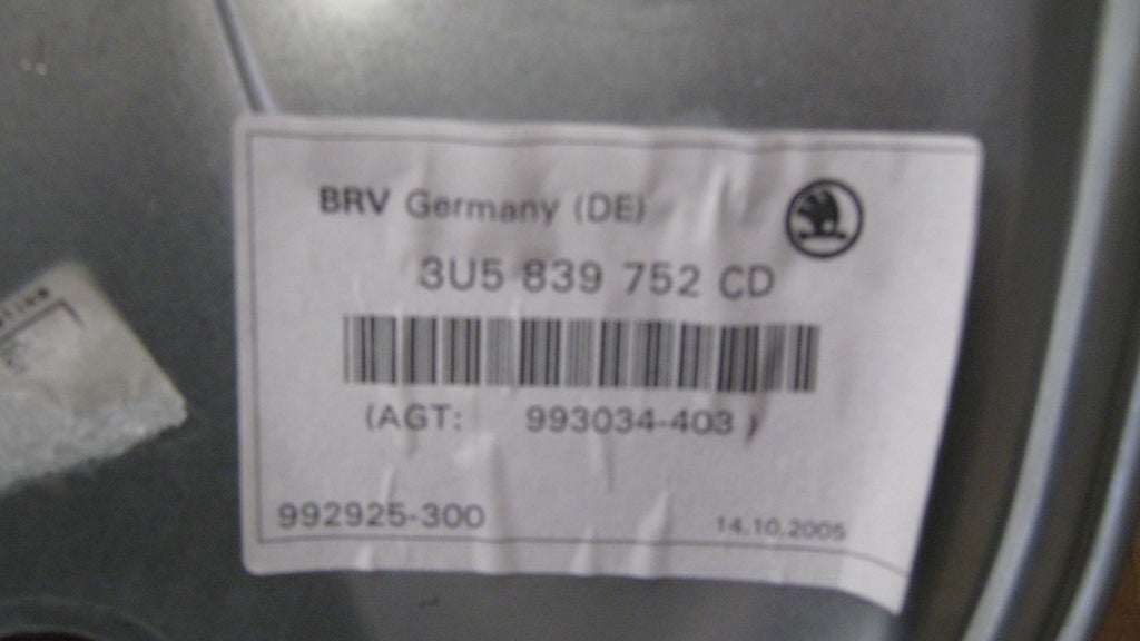 Skoda Superb Rudemotor - Rudehejs Med OEM Nr. 3U0959812 Fra Skoda Ophugger