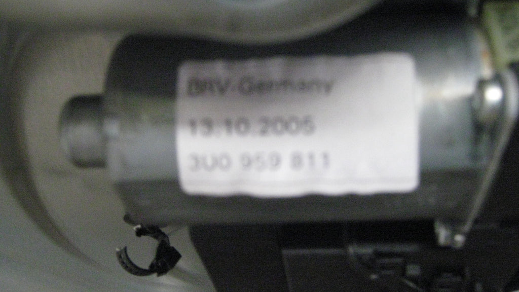 Skoda Superb Rudemotor - Rudehejs Med OEM Nr. 3U0959811 Fra Skoda Ophugger