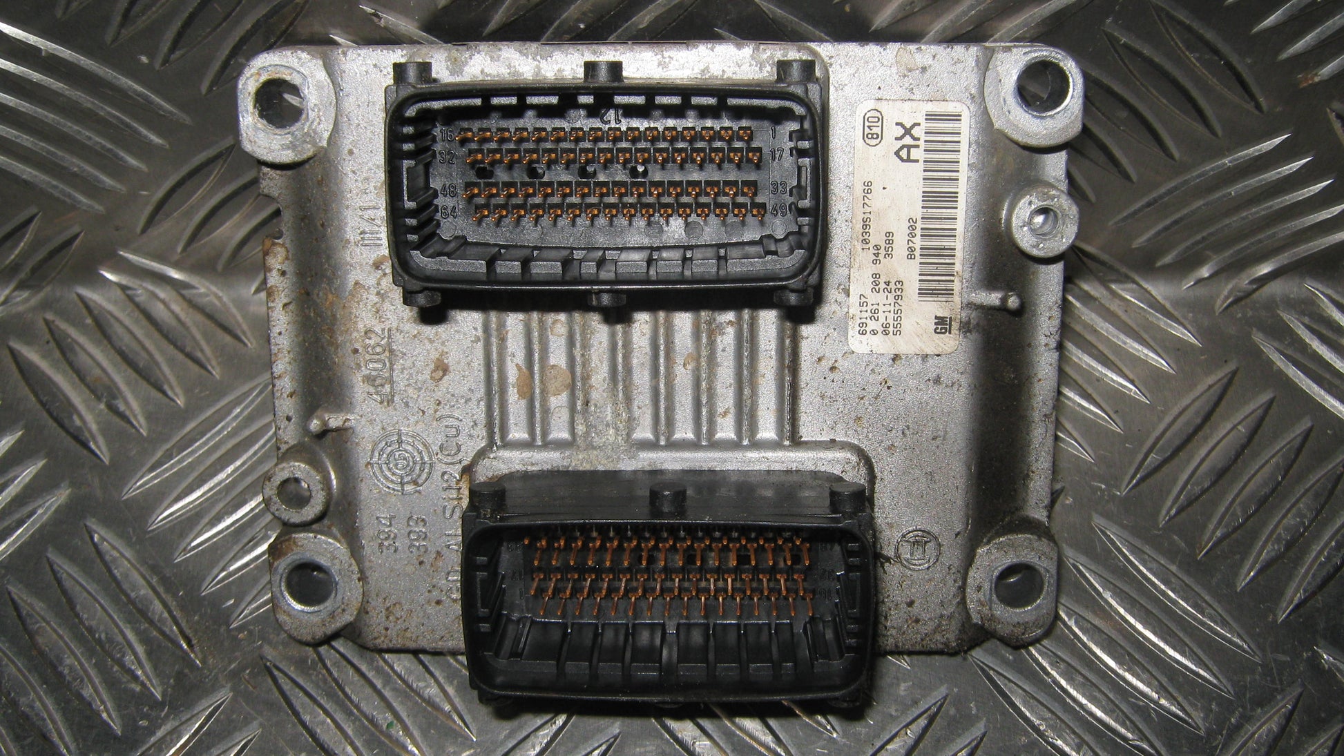 Opel Corsa D Motorstyring - Motorstyreboks - Injection Elboks Med OEM Nr. 0261208940 Fra Opel Ophugger