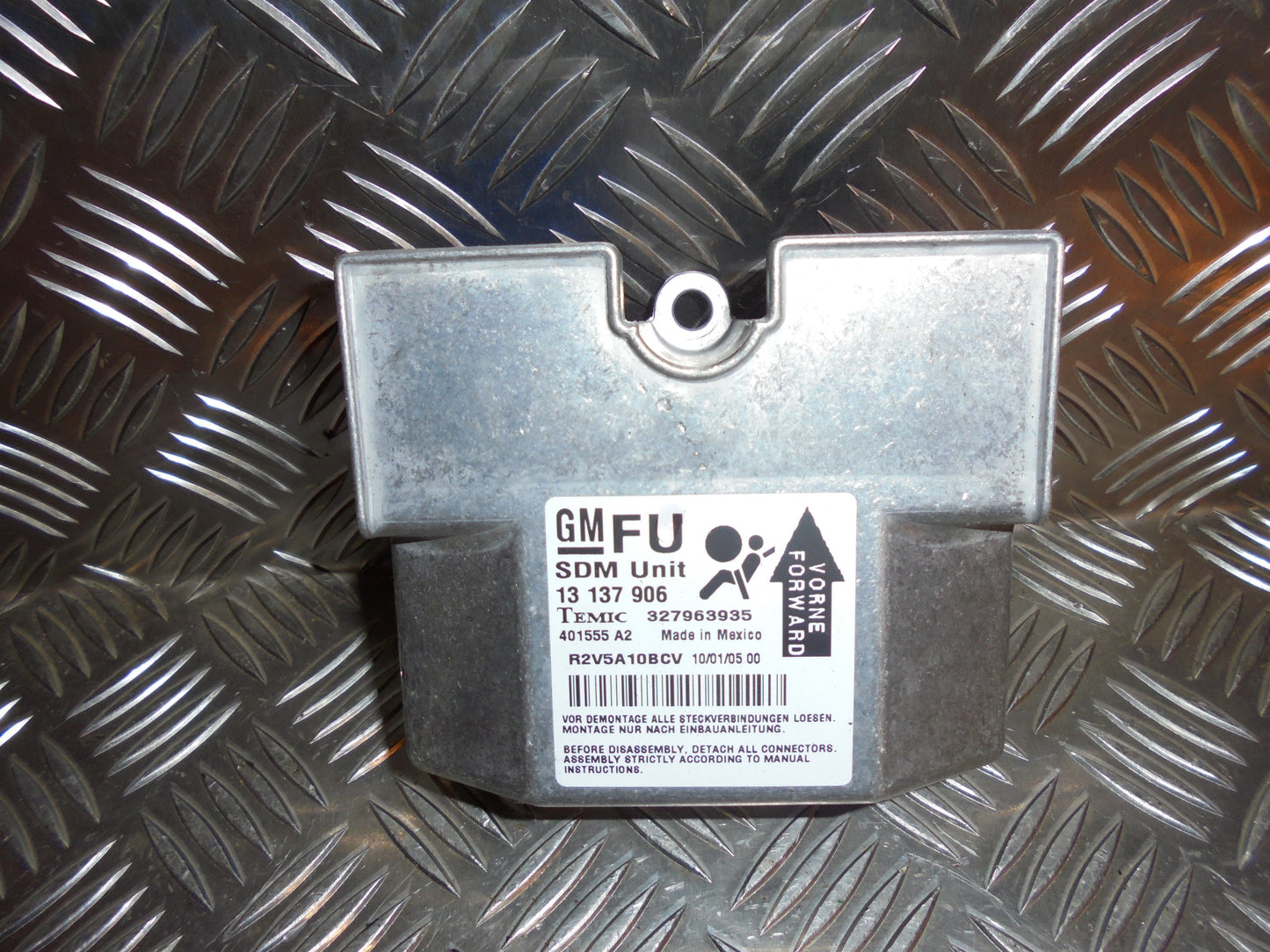 Opel Astra H Airbag Elboks Med OEM Nr. Ophugger Fra Opel Ophugger