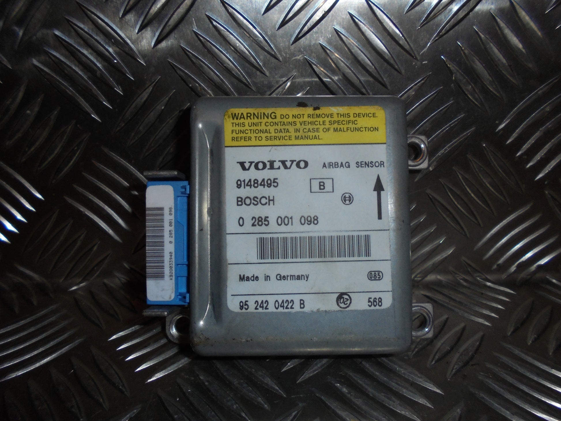 Volvo 850 Airbag Elboks Med OEM Nr. Ophugger Fra Volvo Ophugger