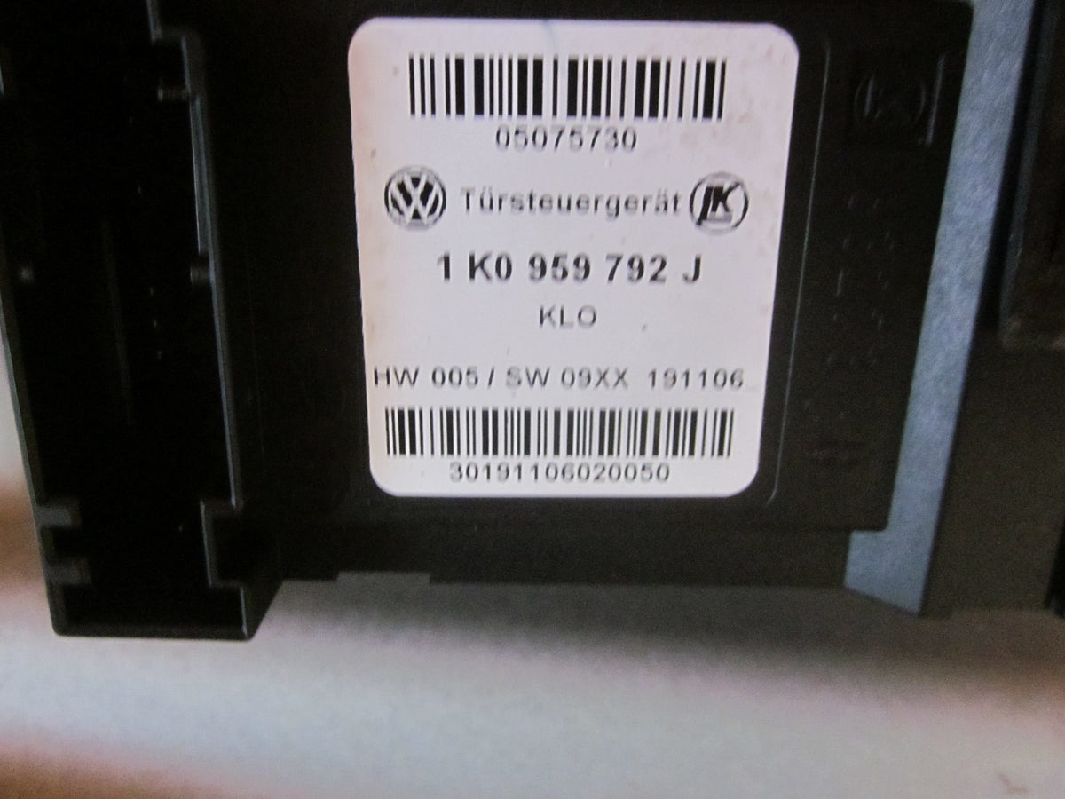 VW Touran 1T/Gp Rudemotor - Rudehejs Med OEM Nr. 1T0959702D Fra VW Ophugger