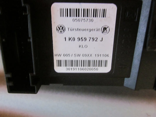 VW Touran 1T GP Rudemotor - Rudehejs Med OEM Nr. 1T0959702D Fra VW Ophugger
