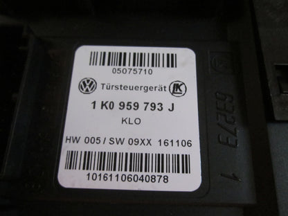 VW Touran 1T GP Rudemotor - Rudehejs Med OEM Nr. 1T0959701D Fra VW Ophugger