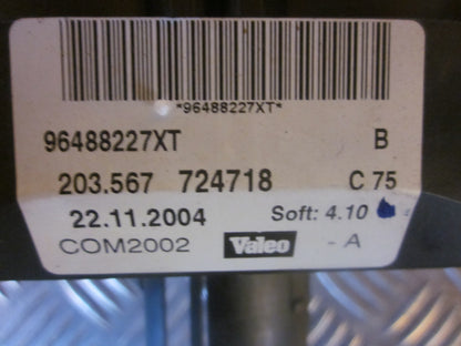 Citroen C3 Kontakt Combi Med OEM Nr. 96488227XT Fra Citroen Ophugger