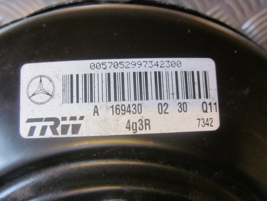Mercedes A W169 Bremseforstærker Med OEM Nr. Ophugger Fra Mercedes Ophugger