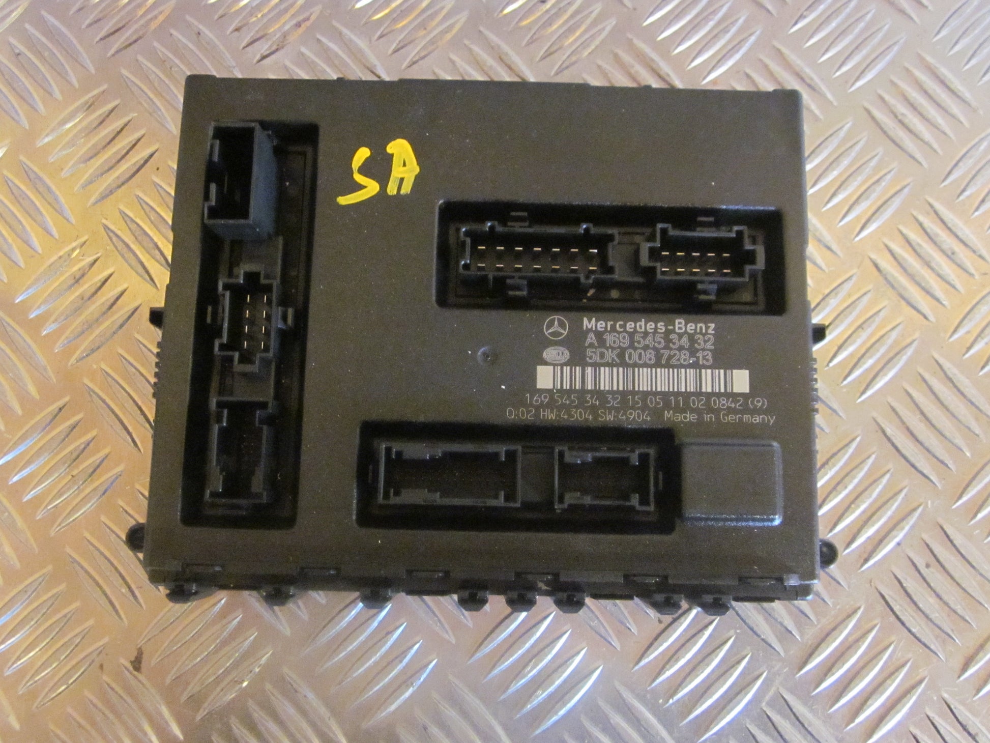 Mercedes A W169 Bcm / Komfortkomputer Med OEM Nr. Ophugger Fra Mercedes Ophugger