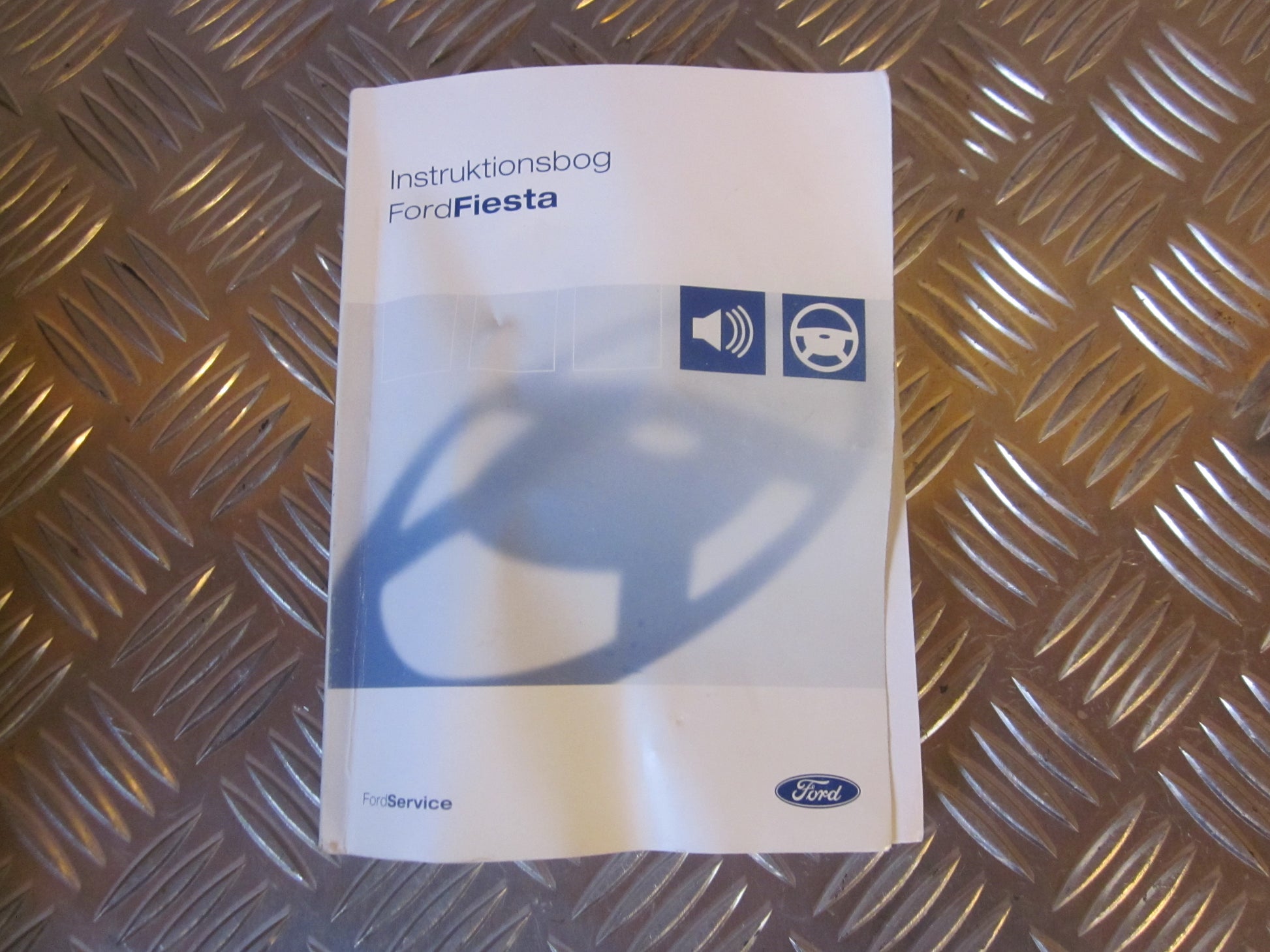 Ford Fiesta 6 Instruktionsbog Med OEM Nr. Ophugger Fra Ford Ophugger