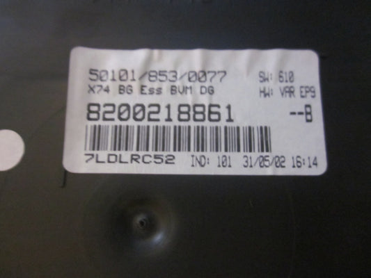 Renault Laguna 2 Speedometer - Instrument Med OEM Nr. Ophugger Fra Renault Ophugger