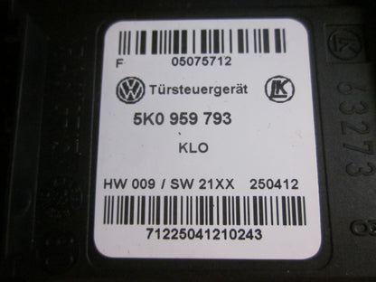 VW Touran GP2 Rudemotor - Rudehejs Med OEM Nr. 5K0959793 Fra VW Ophugger