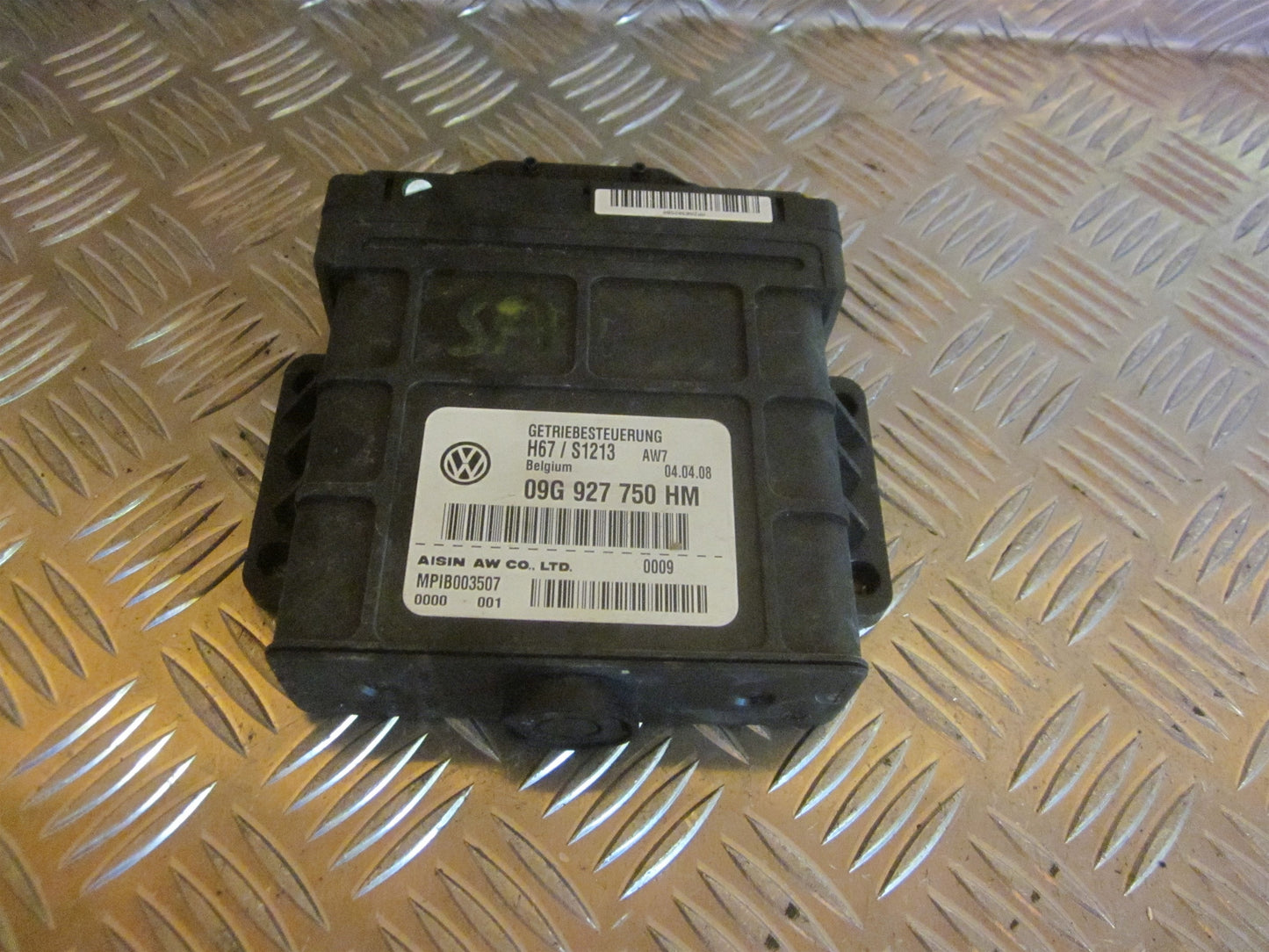 Skoda Fabia Automatgear Elboks Med OEM Nr. 09G927750HM Fra Skoda Ophugger