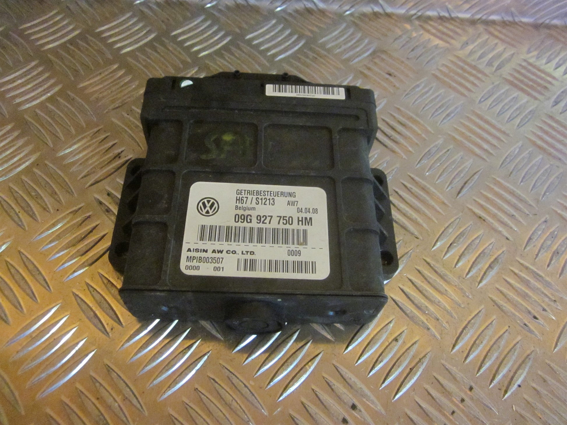 Skoda Fabia Automatgear Elboks Med OEM Nr. 09G927750HM Fra Skoda Ophugger
