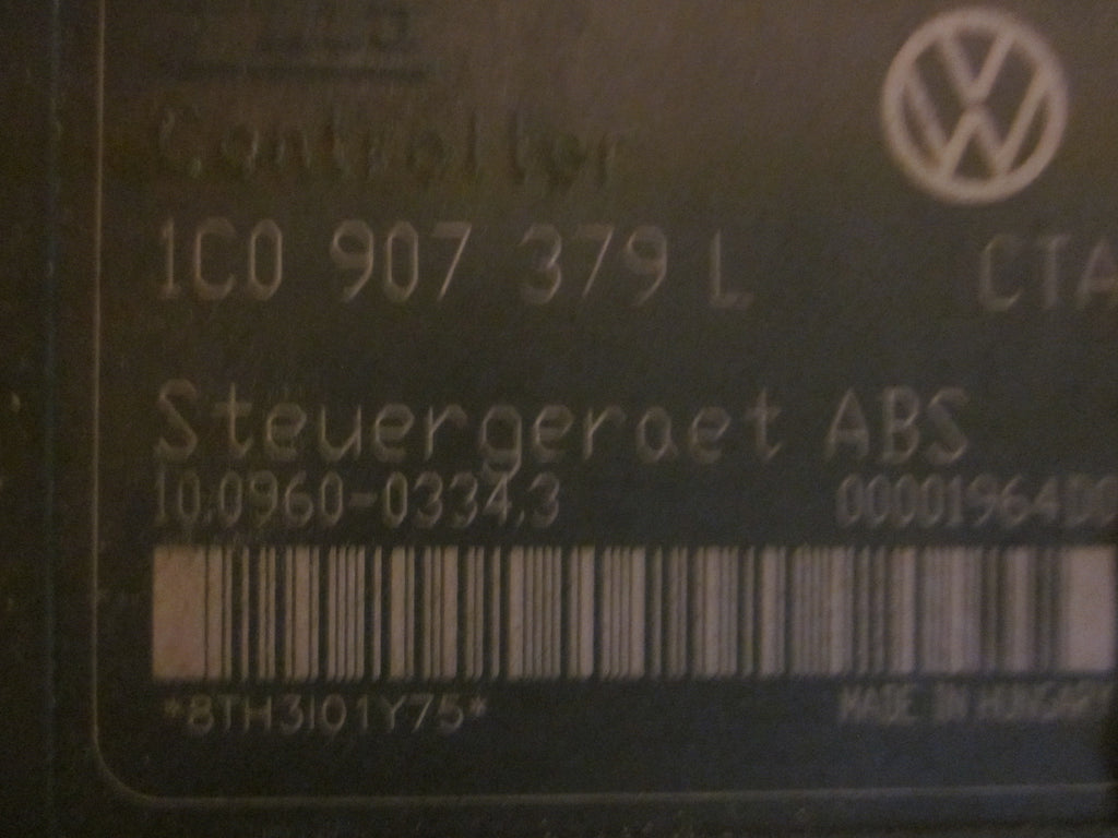 Seat Toledo ABS Pumpe Med OEM Nr. 1J0614117G Fra Seat Ophugger